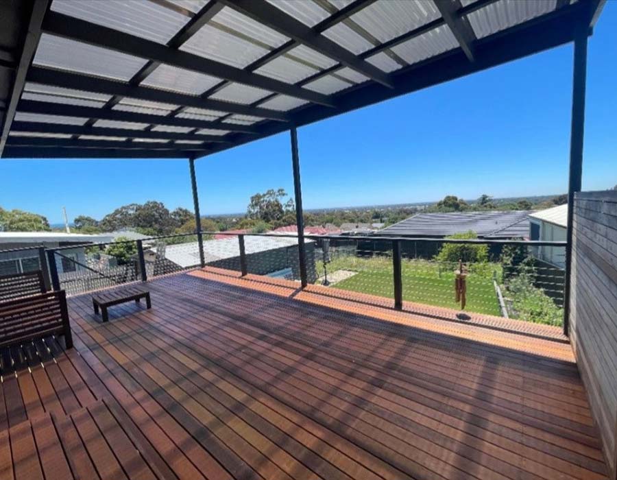 Custom Hardwood Decking Adelaide - Pro-Form Pergolas